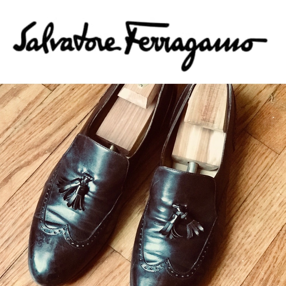 Ferragamo Tassel Slip-On Shoes